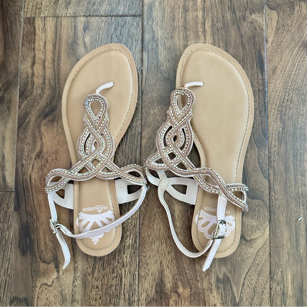 Fergalicious Sparkly Sandals